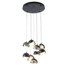 Load image into Gallery viewer, Brooklyn Standard Round Multi Light Pendant Light in Detail.