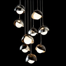 Load image into Gallery viewer, Brooklyn Standard Round Multi Light Pendant Light in Detail.