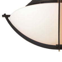 Load image into Gallery viewer, Compass Flush Mount Ceiling Light in Detail.