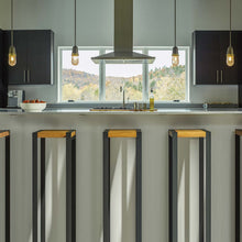 Load image into Gallery viewer, Fizz Mini Pendant Light in kitchen.