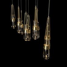 Load image into Gallery viewer, Link Rectangular LED Multi Light Pendant Light in Detail.