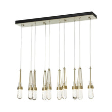 Load image into Gallery viewer, Link Rectangular LED Multi Light Pendant Light in Detail.