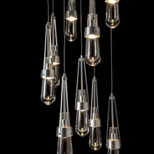 Load image into Gallery viewer, Link Round LED Multi Light Pendant Light in Detail.