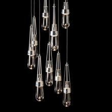 Load image into Gallery viewer, Link Round LED Multi Light Pendant Light in Detail.