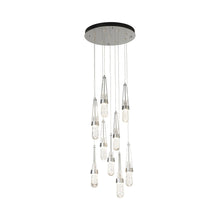 Load image into Gallery viewer, Link Round LED Multi Light Pendant Light in Detail.