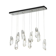 Load image into Gallery viewer, Luma Rectangular LED Multi Light Pendant Light in Detail.