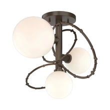 Load image into Gallery viewer, Olympus Semi Flush Ceiling Light in Bronze.