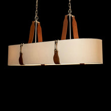 Load image into Gallery viewer, Saratoga Oval Pendant Light in Detail.