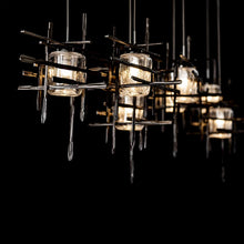 Load image into Gallery viewer, Tura Linear Pendant Light in Detail.