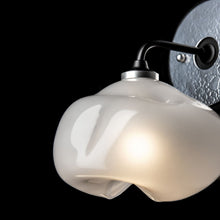 Load image into Gallery viewer, Ume Curved Arm Bath Wall Light in Detail.