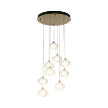 Load image into Gallery viewer, Ume Round LED Multi Light Pendant Light.
