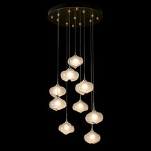 Load image into Gallery viewer, Ume Round LED Multi Light Pendant Light in Detail.
