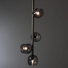 Load image into Gallery viewer, Ume Vertical Pendant Light in Detail.