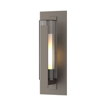 Load image into Gallery viewer, Vertical Bar Outdoor Wall Light in Coastal Dark Smoke (Medium).