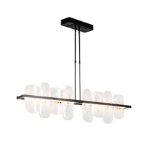 Load image into Gallery viewer, Vitre Linear LED Pendant Light.