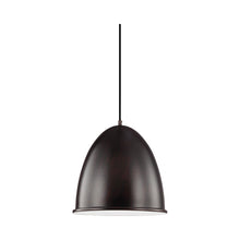 Load image into Gallery viewer, Hudson Street Pendant Light in Bronze.