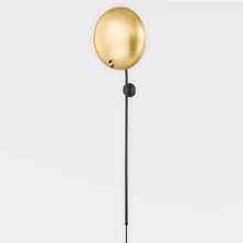 Load image into Gallery viewer, Afton Plug-In Wall Light in Detail.