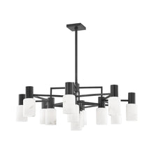 Load image into Gallery viewer, Centerport LED Chandelier in Old Bronze.