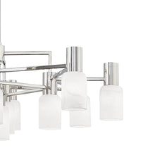 Load image into Gallery viewer, Centerport LED Chandelier in Detail.