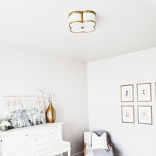 Load image into Gallery viewer, Chandler Flush Mount Ceiling Light in living room.