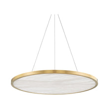 Load image into Gallery viewer, Eastport LED Pendant Light in Large/Aged Brass.