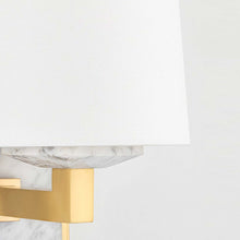 Load image into Gallery viewer, Elwood LED Bath Wall Light in Detail.