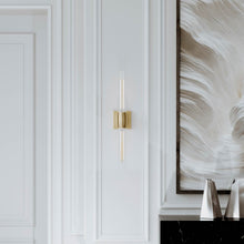 Load image into Gallery viewer, Hogan Bath Vanity Light in living room.