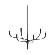Load image into Gallery viewer, Labra Chandelier in Aged Iron (6-Light).