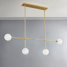 Load image into Gallery viewer, Andrews LED Linear Pendant Light in Detail.