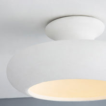 Load image into Gallery viewer, Annie Semi Flush Mount Ceiling Light in Detail.