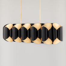 Load image into Gallery viewer, Banks Linear Pendant Light in Detail.