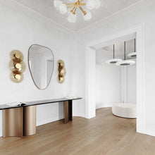 Load image into Gallery viewer, Blyford LED Pendant Light in living room.