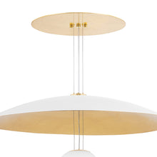 Load image into Gallery viewer, Brim LED Pendant Light in Detail.