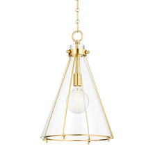Load image into Gallery viewer, Eldridge Glass Pendant Light.