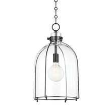 Load image into Gallery viewer, Eldridge Glass Pendant Light in Dome/Old Bronze.