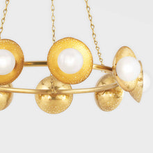 Load image into Gallery viewer, Glimmer LED Chandelier in Detail.