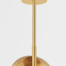 Load image into Gallery viewer, Glimmer LED Pendant Light in Detail.