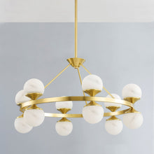 Load image into Gallery viewer, Grafton LED Chandelier in Detail.