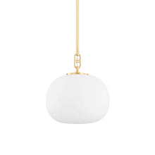 Load image into Gallery viewer, Ingels Pendant Light in Aged Brass (Small).