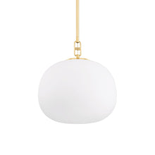 Load image into Gallery viewer, Ingels Pendant Light in Aged Brass (Medium).