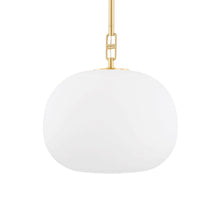 Load image into Gallery viewer, Ingels Pendant Light in Aged Brass (Large).