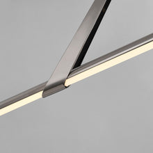 Load image into Gallery viewer, Jonas LED Linear Pendant Light in Detail.