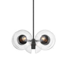 Load image into Gallery viewer, Kert Chandelier in Black Brass (Small).