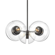 Load image into Gallery viewer, Kert Chandelier in Black Brass (Large).