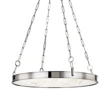 Load image into Gallery viewer, Kirby LED Chandelier in Polished Nickel (Large).