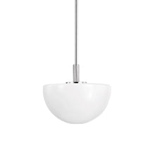 Load image into Gallery viewer, Lethbridge Pendant Light in Polished Nickel (Medium).