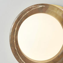 Load image into Gallery viewer, Mackay Round LED Wall Light in Detail.