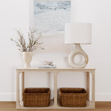 Load image into Gallery viewer, Mindy 25.25-Inch Table Lamp in living room.