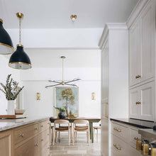 Load image into Gallery viewer, Painted No. 3 Pendant Light in kitchen.