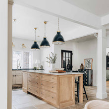 Load image into Gallery viewer, Painted No. 3 Pendant Light in dining room.